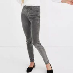 Madewell Tall 10" High-Rise Corduroy Skinny Jeans